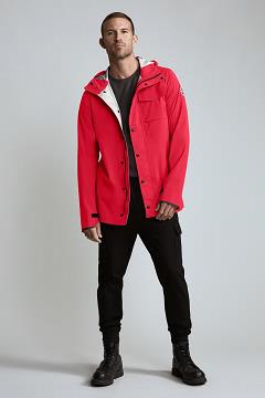 Chamarras Canada Goose Hombre México - Nanaimo Chubasquero Rojos IM2039864